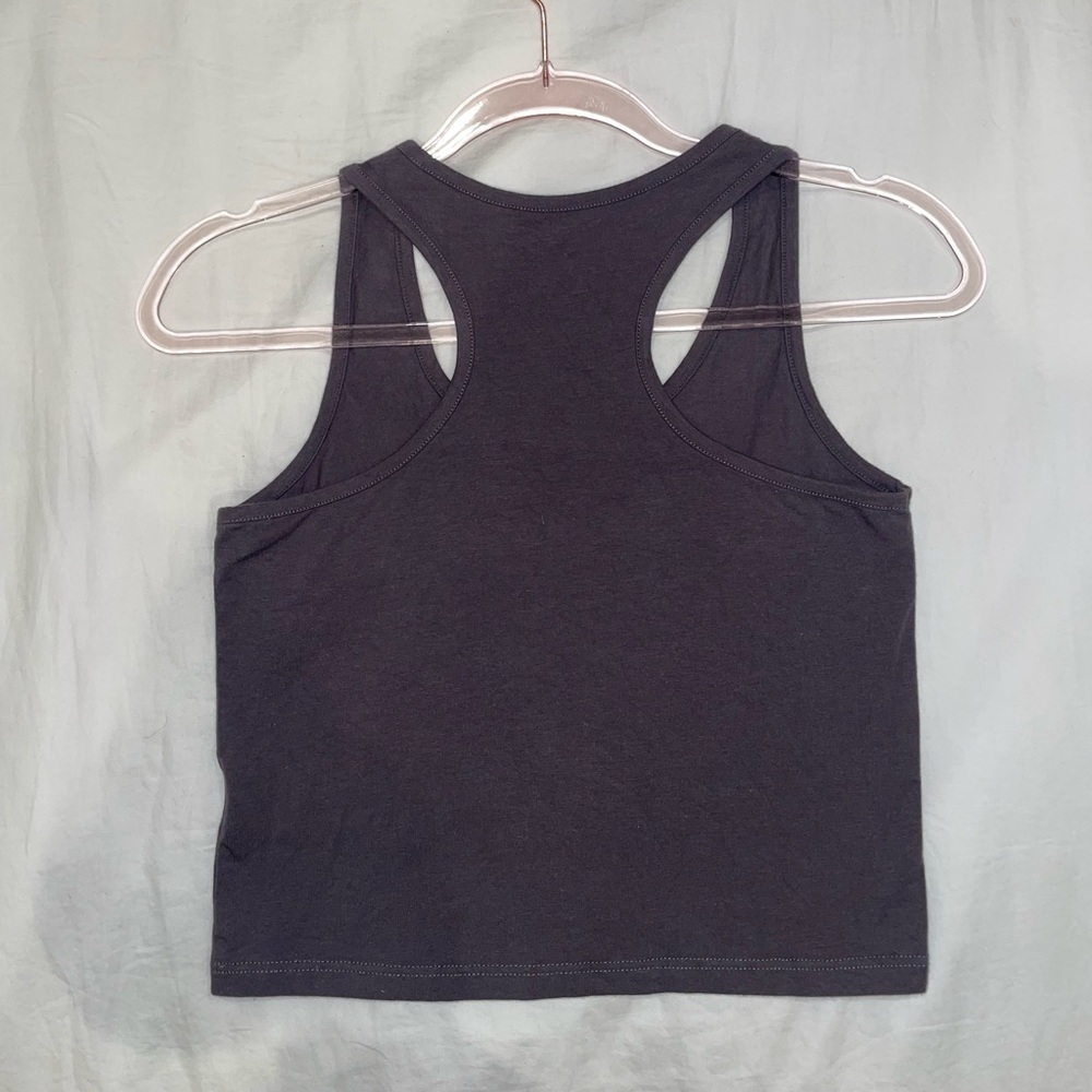 Cropped Racerback Tank Top - Size M - Picture 2 of 4